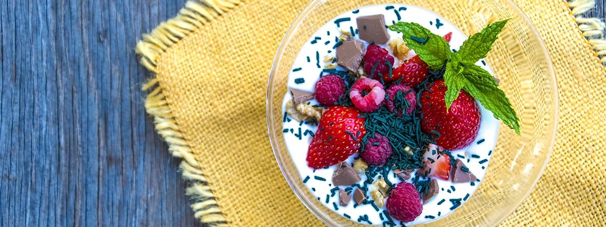 Yogurt e frutta alla Spirulina G